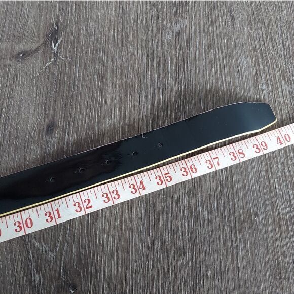Puma Patent Leather Black Belt Medium - Picture 7 of 8